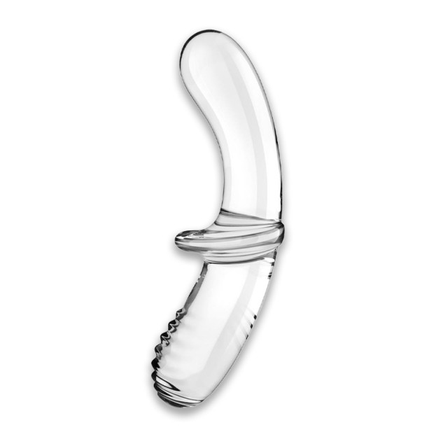 Фалоімітатор Satisfyer Double Crystal Transparent