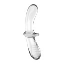 Фалоімітатор Satisfyer Double Crystal Transparent