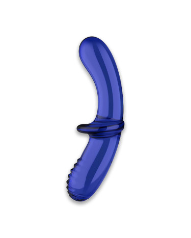 Фаллоимитатор Satisfyer Double Crystal light blue