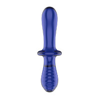Фаллоимитатор Satisfyer Double Crystal light blue