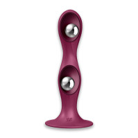 Фалоімітатор Satisfyer Double Ball-R Red