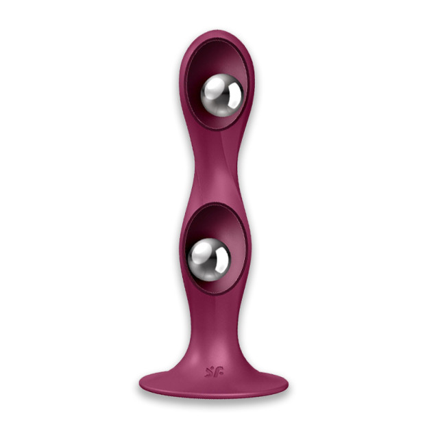 Фалоімітатор Satisfyer Double Ball-R Red