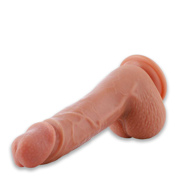 Силіконовий дилдо Hismith 8.3" Flesh Dildo