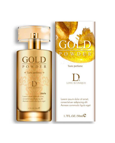 Интимные духи для мужчин "Gold Powder" с феромонами и золотым порошком 50 мл