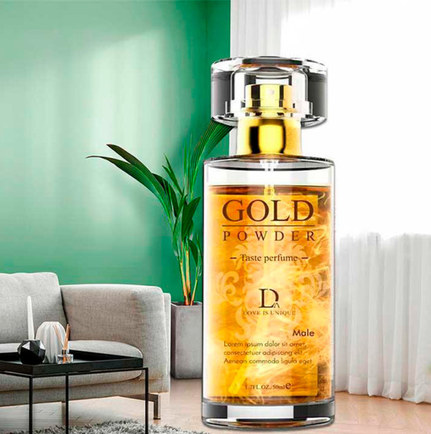 Intimate perfume for men "Gold Powder" with pheromones and gold powder 50 ml