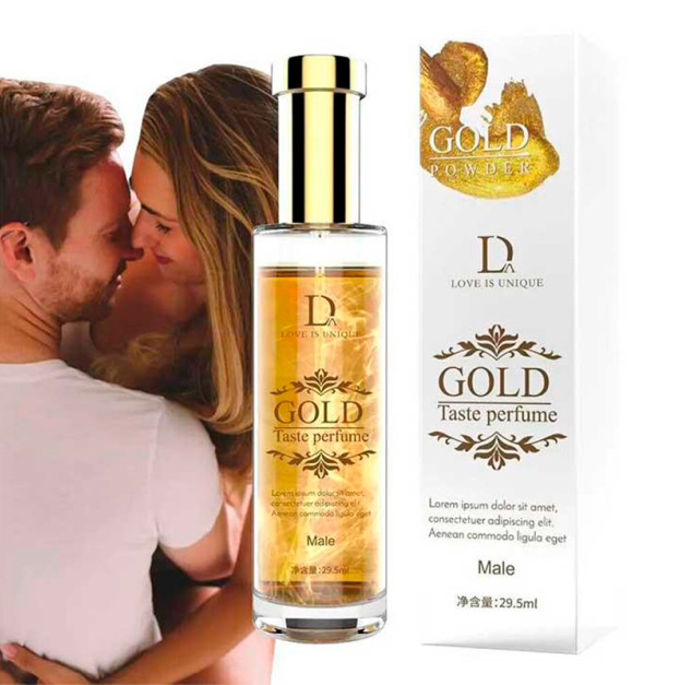 Интимные духи для мужчин "Gold Powder" с феромонами и золотым порошком 29,5 мл