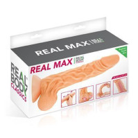 Фаллоимитатор с подвижной крайней плотью Real Body Real Max