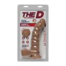 Фалоімітатор Doc Johnson The D Ragin D 9 Inch With Balls ULTRASKYN Caramel