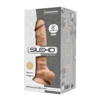 Фаллоимитатор Silexd Vetus Flesh Premium Silicone Dildo MODEL 1 size 8