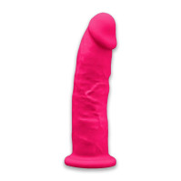 Фаллоимитатор на присоске Silexd Henry Pink Premium Silicone Dildo MODEL 2