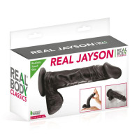 Фаллоимитатор на присоске Real Body-Real Jayson Black