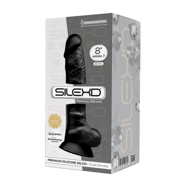 Фалоімітатор SilexD Vetus Black MODEL 1 size 8in