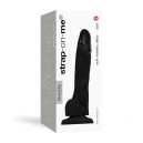 Фалоімітатор Strap-On-Me Soft Realistic Dildo Black S