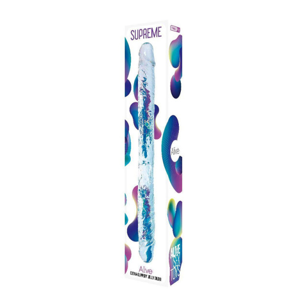 Фалоімітатор подвійний Alive Supreme Jelly Dildo
