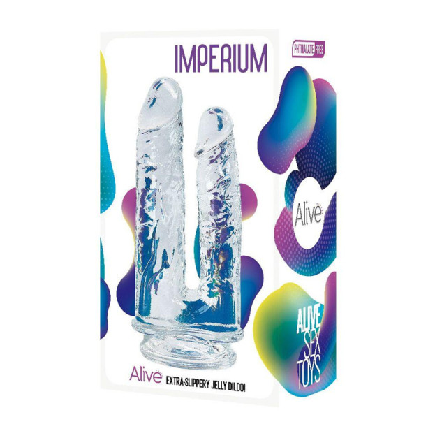 Фалоімітатор подвійний Alive Imperium Jelly Dildo