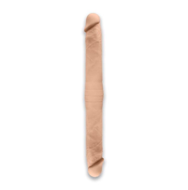 Фаллоимитатор двойной SIlexD Model 1 Double Dong S FleshSZ02 Flesh