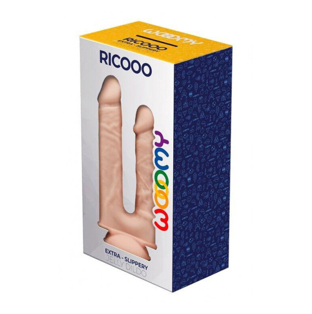 Подвійний фалоімітатор Wooomy Ricooo