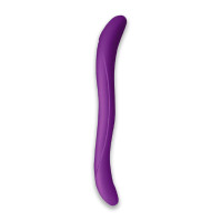 Фалоімітатор подвійний Wooomy Twoooney Semirealistic Double Dong Purple