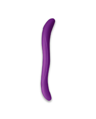 Фалоімітатор подвійний Wooomy Twoooney Semirealistic Double Dong Purple