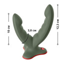 Подвійний фалоімітатор Fun Factory RYDE wild olive