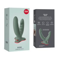 Подвійний фалоімітатор Fun Factory RYDE wild olive