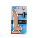 Фалоімітатор ADDICTION — BRAD 7,5″ Dildo With Balls Beige