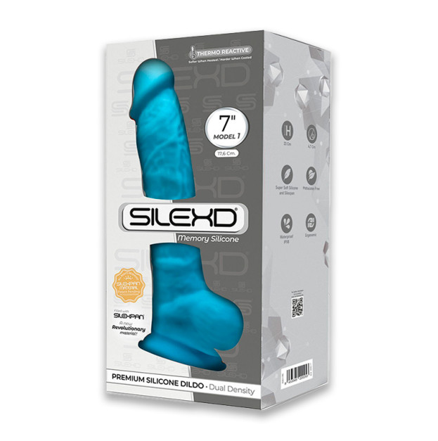 Фалоімітатор SilexD Johnny Blue MODEL 1 size 7in