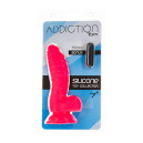 Фалоімітатор ADDICTION Tom 7″ Dildo With Balls Pink