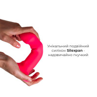 Двошаровий ділдо з вібрацією Adrien Lastic Hitsens 2 Pink
