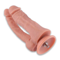 Подвійний фалоімітатор Hismith 9.8" Double Penetrator Silicone Dildo