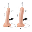 Фалоімітатор який кінчає Strap-On-Me Squirting Cum Dildo Realistic Vanilla 3.5 см