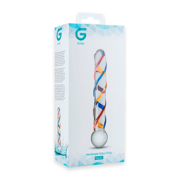 Скляний фалоімітатор Gildo Glass Dildo No. 10