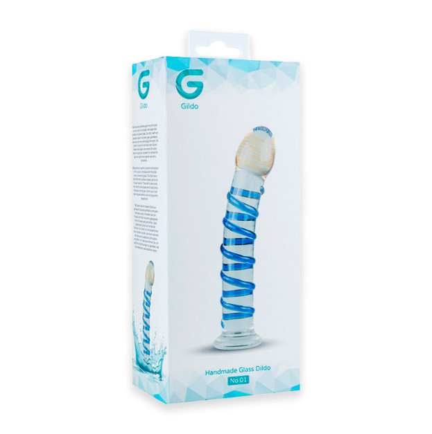Скляний фалоімітатор Gildo Glass Dildo No. 1