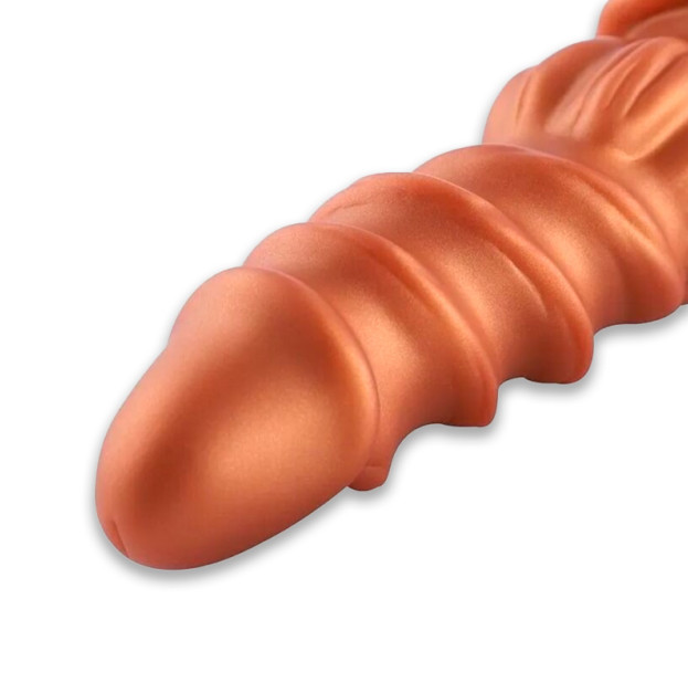 Силіконовий ділдо Hismith Spiral Grain Silicone Dildo Monster Series