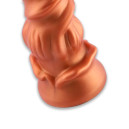 Силиконовый дилдо Hismith Spiral Grain Silicone Dildo Monster Series