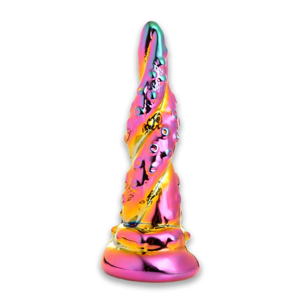 Фентезійний фалоімітатор Creature Cocks Enchanting Rainbow Glass Dildo