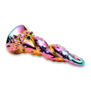 Фентезійний фалоімітатор Creature Cocks Enchanting Rainbow Glass Dildo