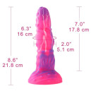 Силиконовый дилдо Hismith Silicone Tentacle Dildo Monster Series