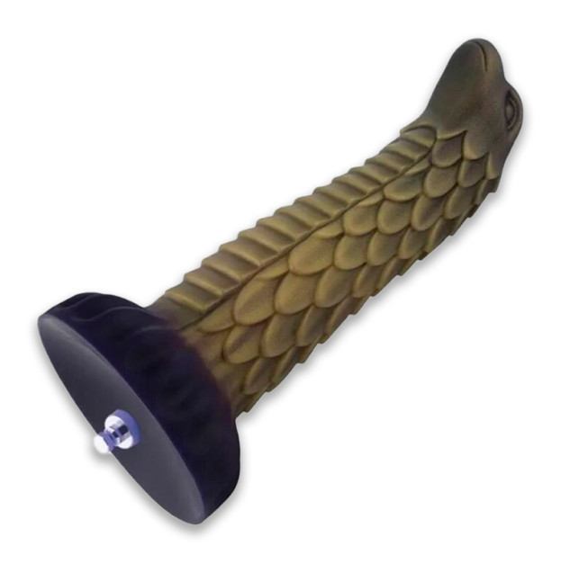 Силіконовий ділдо Hismith 8.5" Squama Beast Silicone Dildo Monster Series