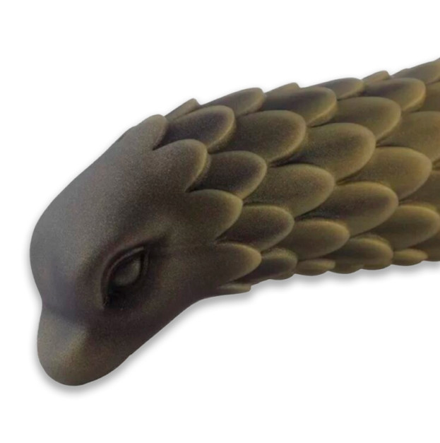 Силіконовий ділдо Hismith 8.5" Squama Beast Silicone Dildo Monster Series