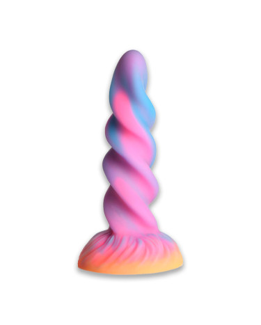 Фентезійний фалоімітатор Creature Cocks Glow-in-the-Dark Unicorn Dildo