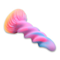 Фентезійний фалоімітатор Creature Cocks Glow-in-the-Dark Unicorn Dildo