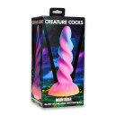 Фентезійний фалоімітатор Creature Cocks Glow-in-the-Dark Unicorn Dildo