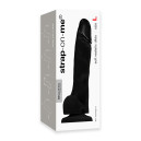 Фалоімітатор Strap-On-Me Soft Realistic Dildo Black L