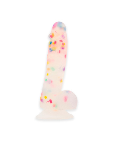 Фалоімітатор Addiction Party Marty 7.5″ Frost & Confetti