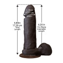 Фалоімітатор Doc Johnson The Realistic Cock 6 inch Black - ULTRASKYN