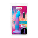 Фалоімітатор Addiction Rave 8″ Glow in the Dark Dildo Blue Purple