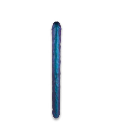 Фалоімітатор подвійний Strap-On-Me Double Dong Realistic Dildo Snaky Metallic Color