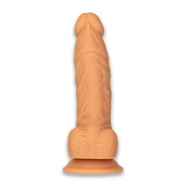 Фалоімітатор Naked Addiction - 8″ Silicone Dual Density Dildo Vanilla