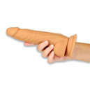 Фалоімітатор Naked Addiction - 8″ Silicone Dual Density Dildo Vanilla